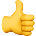 thumbs up emoji